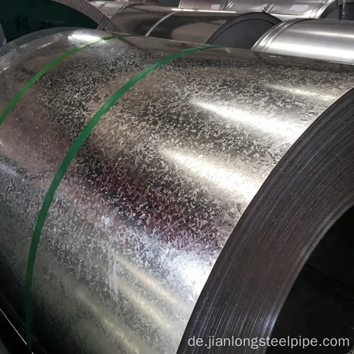 DX52d Kalt, gerollte heiß getauchte verzinkte Stahlspule